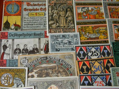 Коллекция стариннных Нотгельдов Германии: 100 банкнот - DSCN5378.JPG