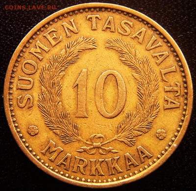 Финляндия_10 марок 1931; до 31.08_22.42мск - 12405