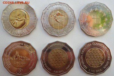 Хорватия. 25 кун. 1997-2013. Все 11 монет БИМ. До 5.09.16 - 3.JPG