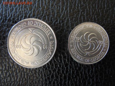 Грузия. 1,2 тетри 5 наборов по 2 монеты. - DSC00172.JPG
