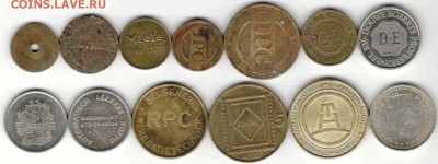 Иностранные и российские жетоны метро, игровые и пр. - Разные жетоны 1