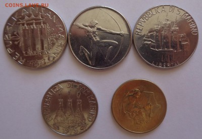 Сан-Марино, 50, 100, 200 лир 5 монет до 5.09.16г 22-00 - DSC02354.JPG