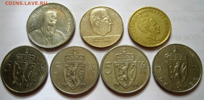 НОРВЕГИЯ, ДАНИЯ, ШВЕЙЦАРИЯ. 7 монет 1963-1997. - 009.JPG