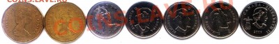 L47 Подборка Канада 7шт. (в т.ч.quarter UNC) до 11.12 в 22°° - L47 Set Canada 7 pcs_1