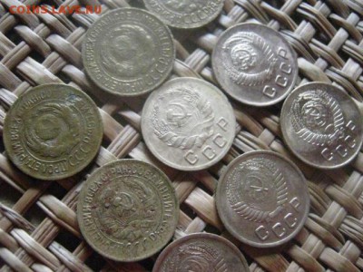 Копейки, 9 шт. 1926-1957г. Без повтора. До 8.09.2016г. - 8.09 007.JPG