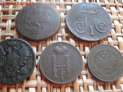 Копейки, 5 шт. 1760-1912г. До 8.09.2016г. - 8.09 053.JPG