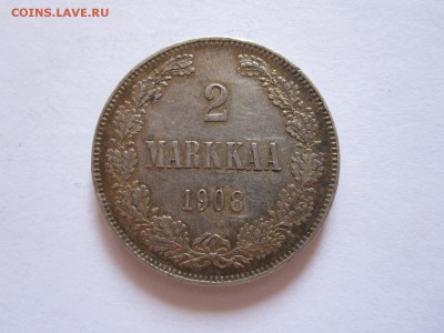 Царская Финляндия 2 марки 1908 отличные 06.09 22:05 - IMG_9438.JPG