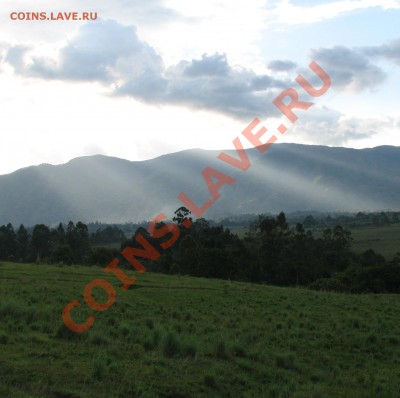 Монеты с ГОРАМИ (любых стран) - Rwenzori_Foothills