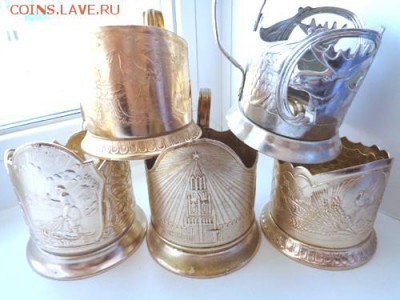 Подстаканники алюминевые-художественные. - Изображение 16380