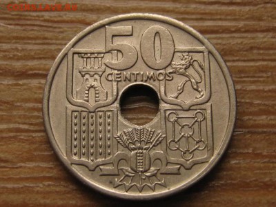 Испания 50 сантимов 1949 стрелы вниз до 05.09.16 в 22.00 М - IMG_6396.JPG