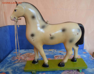 Игрушка конь 1974 года СССР,ржущий. - DSC_8666.JPG