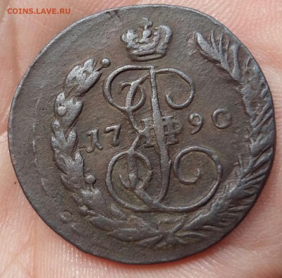 1 копейка 1790г. ЕМ ( хорошая) до 05.09.16г. в 22.00 Мск - 2016-09-03 22.33.59