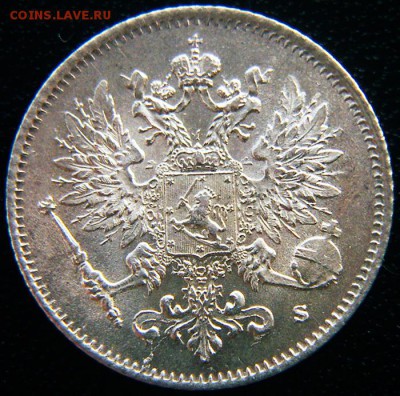 Царская Финляндия_25 пенни 1916. Серебро; до 04.09_22.44мск - 12491