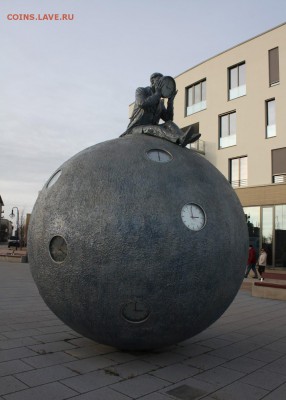 Нотгельды Германии. Обзорная тема. - Речные часы.JPG