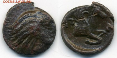 Дихалк с Пегасом, Пантикапей 314-310 гг. до н.э. - ПАN-дихалк-Пегас