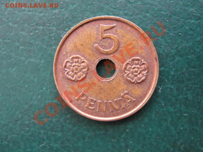 Финляндия 5 пенни 1941-60руб - IMG_2731