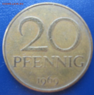 20 пфенингов 1969 год ГДР - IMG_6046.JPG