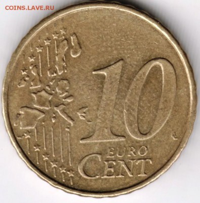 Германия. 10 евроцентов 2002 F г. до 24.00 10.09.16 г. - Scan-160903-0005