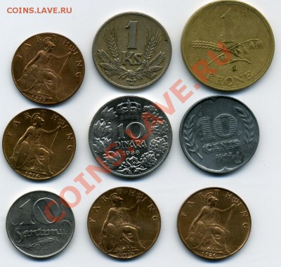 ПРОДАЮТСЯ иностранные монеты.непростые.не серебрянные. - 9 монет-1.JPEG