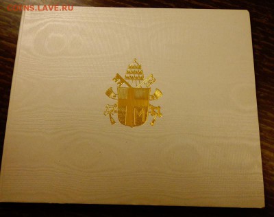 ВАТИКАН - годовой набор 1980 г. буклет до 11.09, 22.00 - Ватикан набор Anno II 1980