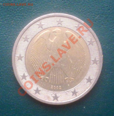 Германия 2евро 2002 F (биметалл) 09.12 21.00 - германия2е-1