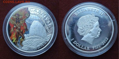Фиджи 1 доллар 2012г,Посеребрение до 7.09. 22-00 мск - 2dGSMMczdsI