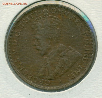 Пенни 1919 Австралийское содружество до 9.09 23-00 старт 60 - 19 ст 2
