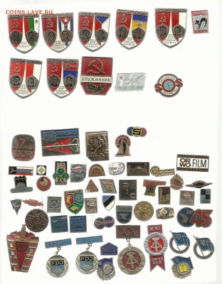 Значки одним лотом 700 шт + - 4   10р