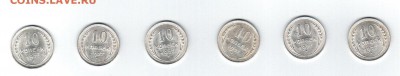 Советский билон 6 шт. по 10коп 1927г до 09.09.2016г. 22-00 - Аверс