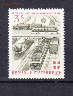 Австрия 1961 локомотивы - 138