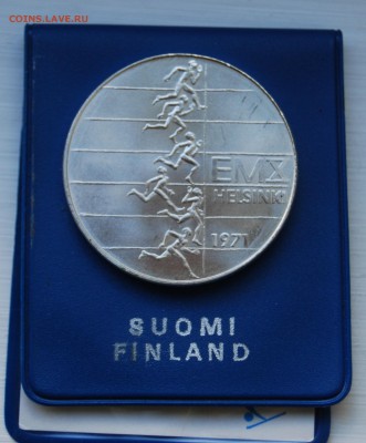 Серебро, Спорт,Финляндия 10 марок 1971 г.UNC 13.09.16(22.00) - DSC_1462.JPG