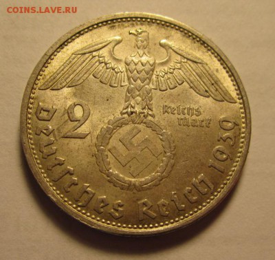 Германия 2 марки 1939г B ,au ,до 11.09 в 22.00 мск - 1.JPG