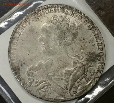 Рубль 1725 Екатерина ,50 копеек 1897 ,280 шт пенни Финляндии - _20160901_111437.JPG