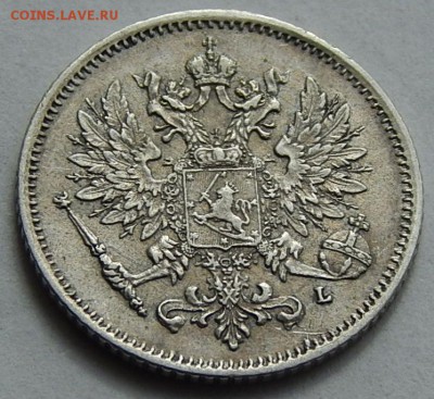 Русская Финляндия 25 пенни 1909, до 15.09.16 в 22:00 МСК - 5088