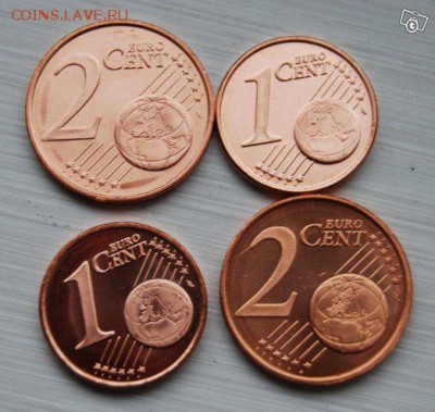 1 и 2 цента Финляндии 2003,2005 UNC, 14.09.16(22.00) - 2829285602