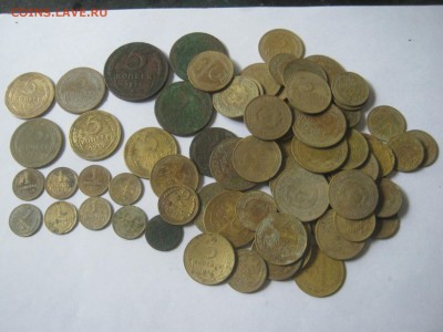 Монеты80шт(до61г0.5-1-2-3-5к.1925-55г)Короткий11.09.16.22-35 - птичка,накладки,лоты 030.JPG
