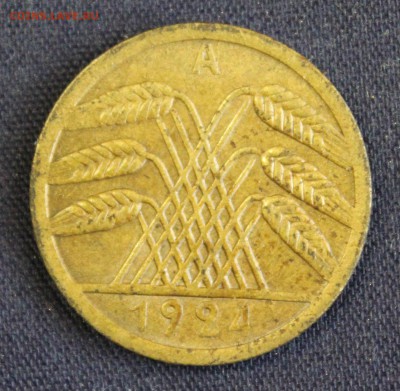 С 1 руб. ВЕЙМАРСКАЯ РЕСПУБЛИКА 50 пф. 1924г.  до 15.09 в 22 - IMG_3116.JPG