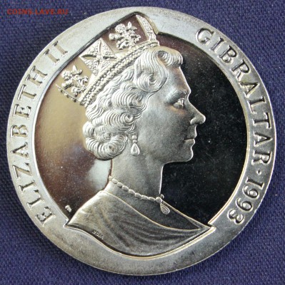 С 1 руб. ГИБРАЛТАР 2,8 экю 1993г. КОСМОС В БЛЕСКЕ до 15.09 - IMG_3079.JPG