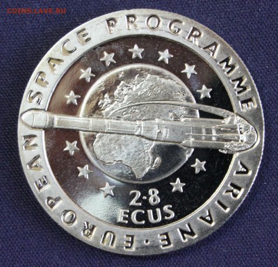 С 1 руб. ГИБРАЛТАР 2,8 экю 1993г. КОСМОС В БЛЕСКЕ до 15.09 - IMG_3078.JPG