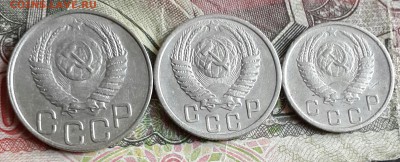 10, 15 и 20 копеек 1951. Хорошие. До 13.09.2016 в 22.00 - 20160909_180623-1