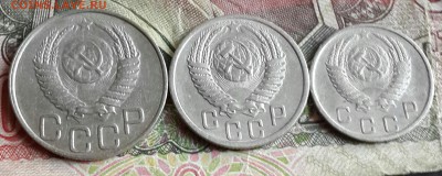 10, 15 и 20 копеек 1951. Хорошие. До 13.09.2016 в 22.00 - 20160909_180630-1