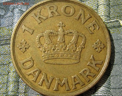 ДАНИЯ 1 крона 1938. РЕДКАЯ. 15.09.2016. - 037.JPG