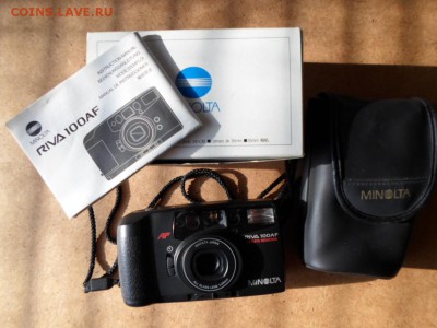 Фотоаппарат MINOLTA RIVA 100AF рабочий до 13.09 22.00мск - Фотоаппараты-2.JPG