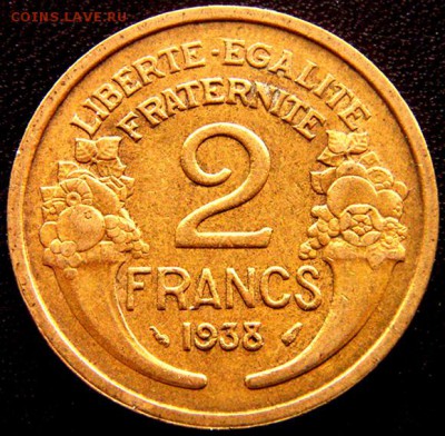 Франция_2 франка 1938; до 11.09_22.06мск - 11204