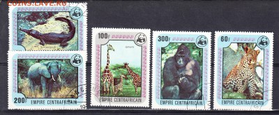 ЦАР 1978 фауна WWF - 5а