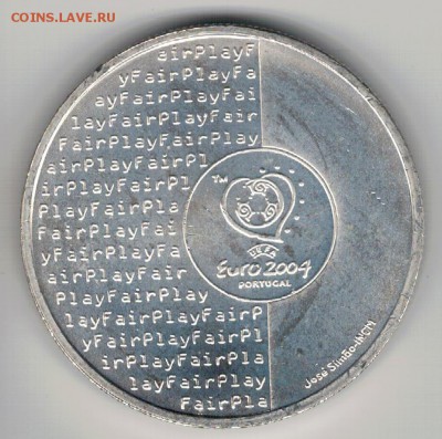 Ag ПОРТУГАЛИЯ 8€ 2003 ФУТБОЛ: ЧЕСТНАЯ ИГРА 15.09 В 22Ч(Г506) - 5-8е03В