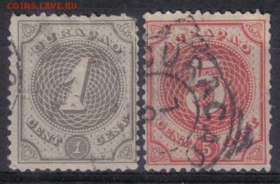 Нидерландские Антиллы Кюрасао 1889г до 13.09 22.00мск - Нидерландские Антиллы Кюрасао 1889г $2,75