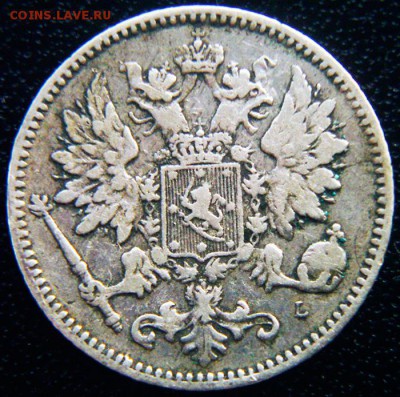 Царская Финляндия_25 пенни 1901. Серебро; до 12.09_22.18мск - 12495