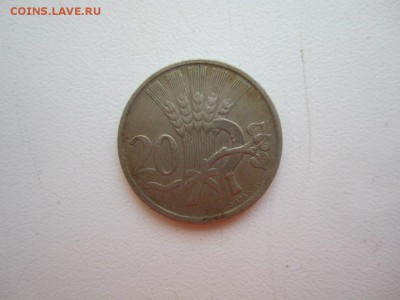 с 30 руб. 20 геллеров Чехия 1922 г. до 18.09.16 20.00 мск - bIFAE8T7CNM