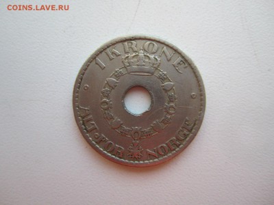 с 30 руб. 1 крона Норвегия 1925 г. до 18.09.16 20.00 мск - 2Ad6o43UNWM